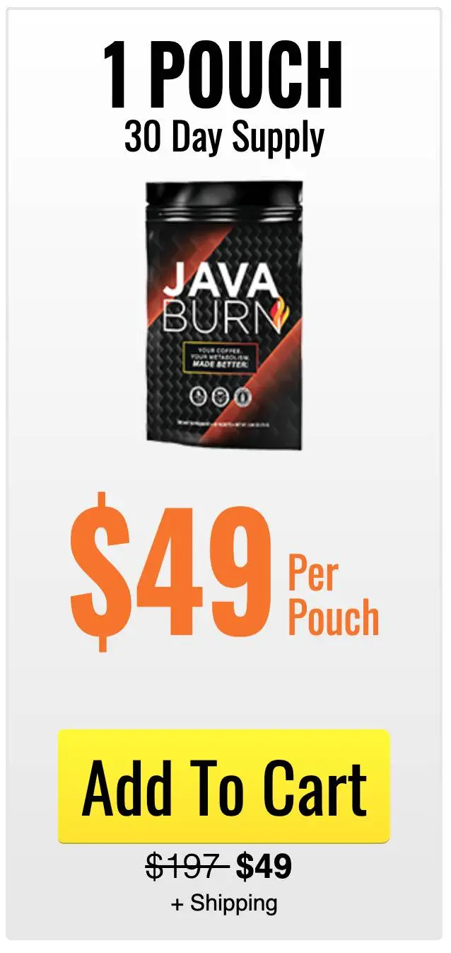 Java Burn 1 pouch